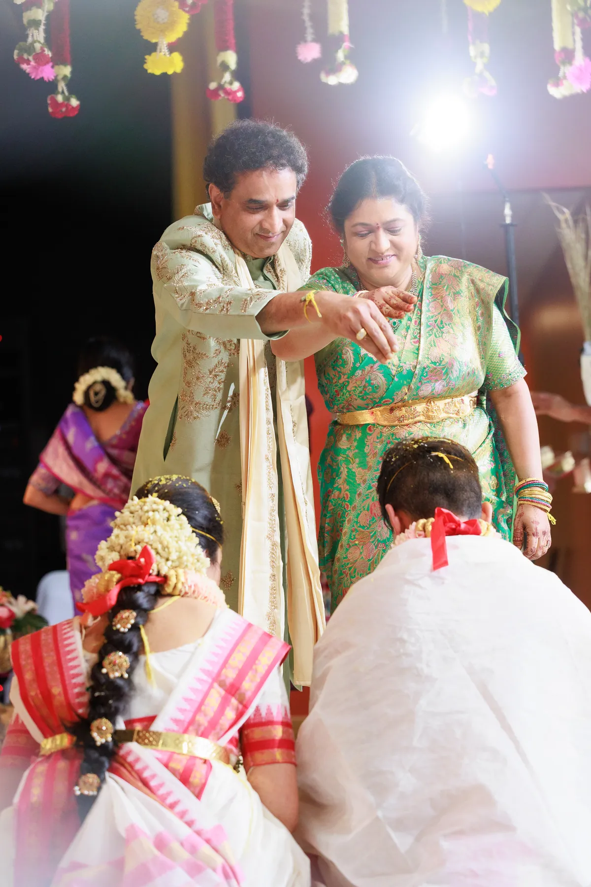 Traditional Telugu wedding ceremony